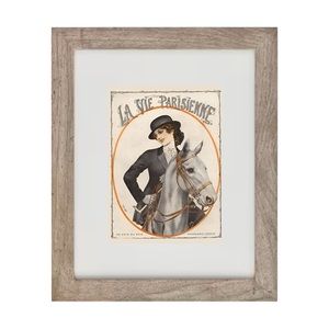 Framed Vintage Equestrian Art